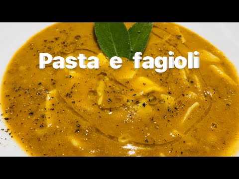 Pasta e fagioli: la mia versione della pasta e fagioli… Facile,economica e buonissima