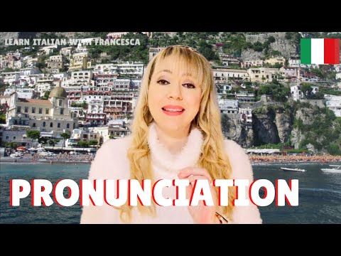 Italian language Pronunciation, Grammar Lesson G4, Learn Italian with Francesca