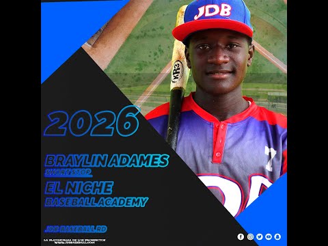 Braylin Adames SS 2026 2027 Class From (El Niche Baseball Academy) Date video: 17.09.2025
