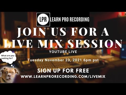 LPR Live Analog (Hybrid) Mix Session