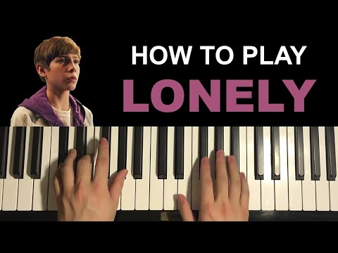 Justin Bieber - Lonely (Piano Tutorial Lesson)