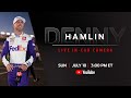 LIVE: Denny Hamlin's Atlanta In-Car Camera presented by Coca-Cola