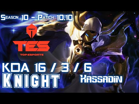 TES Knight KASSADIN vs LISSANDRA Mid - Patch 10.10 KR Ranked