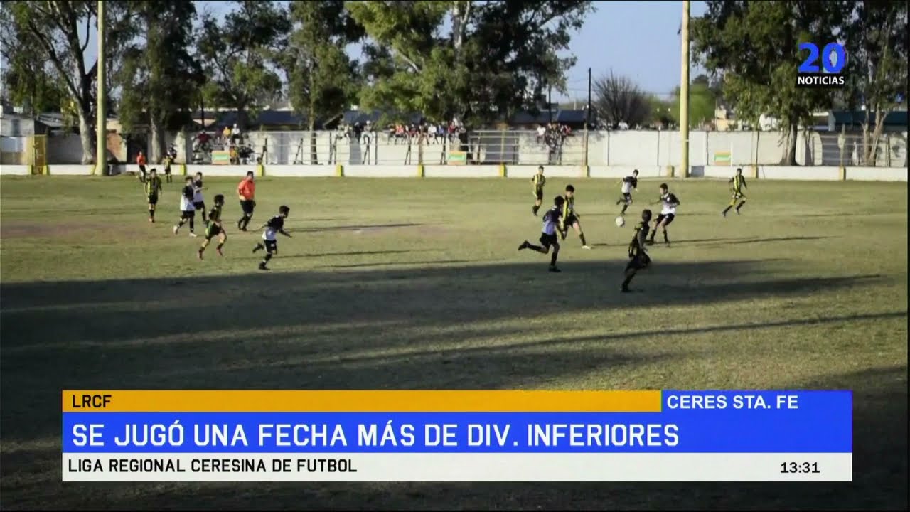 Se jugó una Fecha más de Divisiones Inferiores de la Liga Regional Ceresina