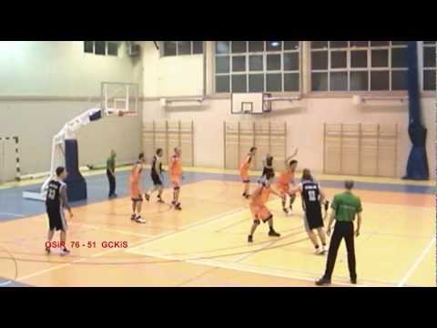 OZKosz Cz-wa Liga Okręgowa 2011/2012 14.11.11 OSiR Kłobuck - GCKiS Konopiska  4 kwarta