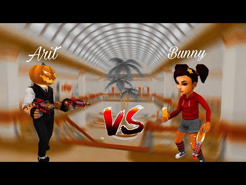¡Arit vs Bunny!|1v1|Hide Online-Hunters vs Props.