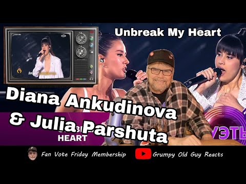 DIANA ANKUDINOVA & JULIA PARSHUTA - UNBReAK MY HEART | FIRST TIME HEARING | REACTION