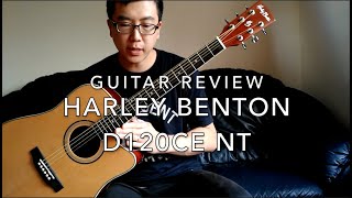 Video thumbnail for €75 Harley Benton D120CE NT Acoustic Guitar Review by hgmedia1