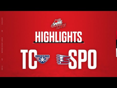 Tri-City Americans at Spokane Chiefs 2/17 | WHL Highlights 2023-24