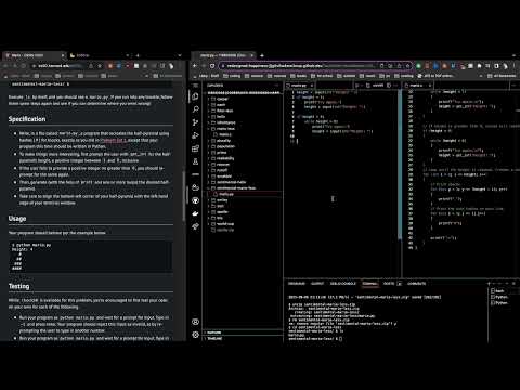 cs50 with brrly ep. 6: week 6 hello and mario (pt. 1)