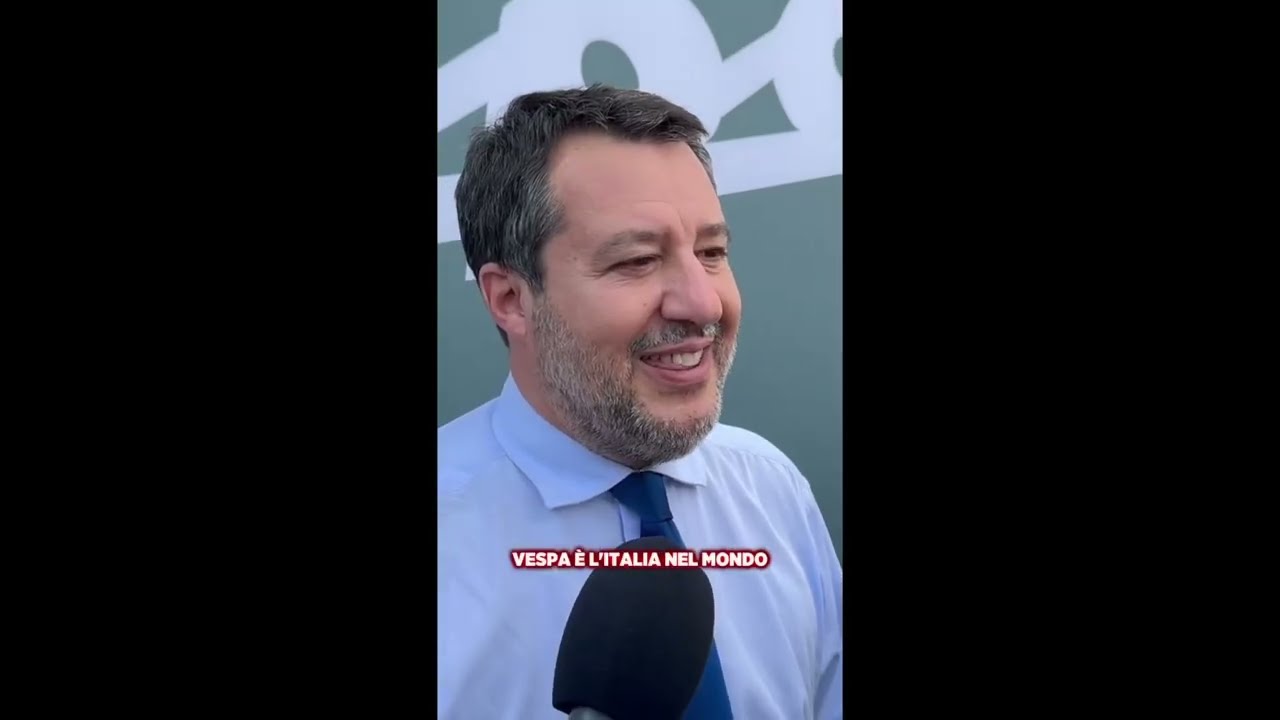 SALVINI: “CELEBRIAMO GLI OTTANTA ANNI DELLA VESPA, UN SIMBOLO DELLA NOSTRA INGEGNERIA NEL MONDO”