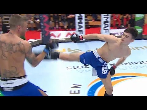 Lee Hammond (IRE) Vs Johan Andersson (SWE) | IMMAF 146-155lbs Men's Championship 2015, Birmingham