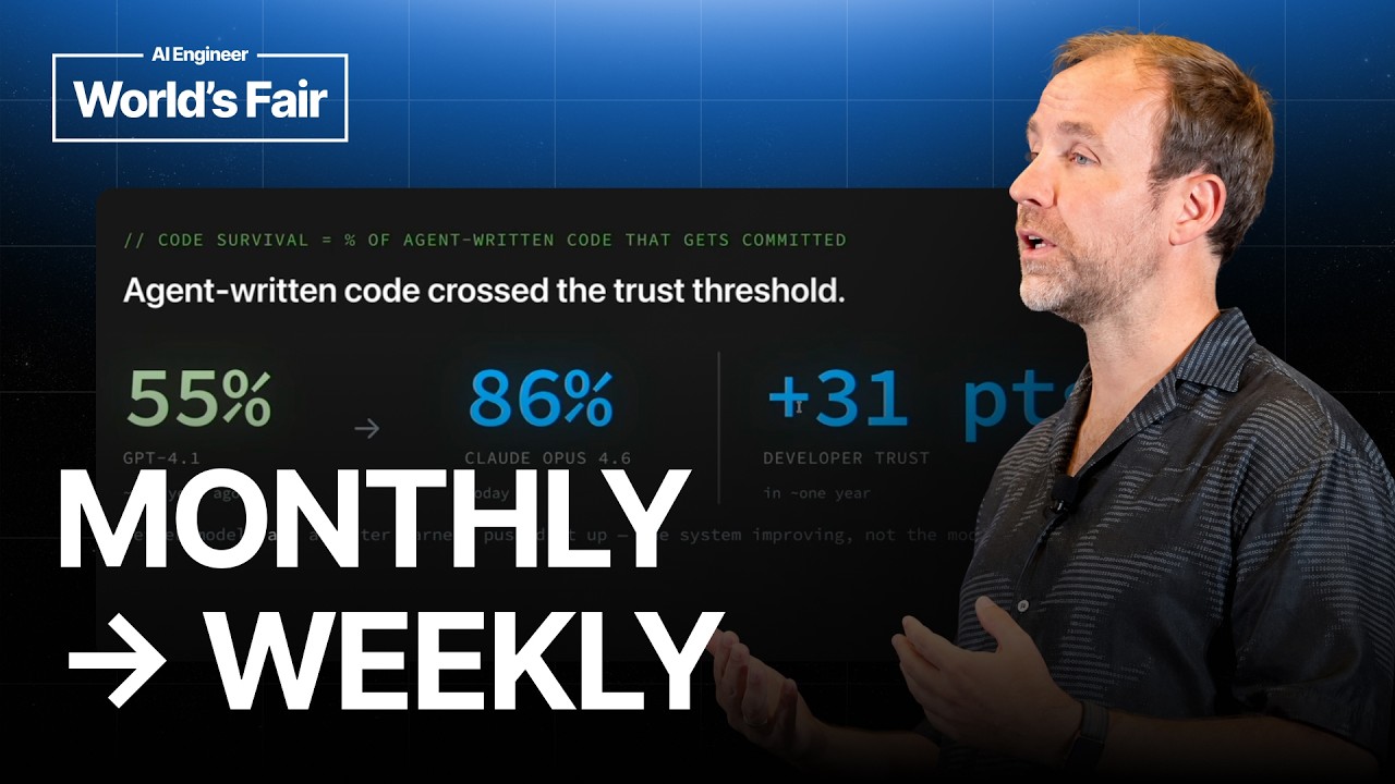 How VS Code Went from Monthly to Weekly Releases with AI — Harald Kirschner