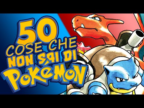 50 THINGS YOU DIDN'T KNOW ABOUT POKEMON RED AND BLUE #Pokémon20
