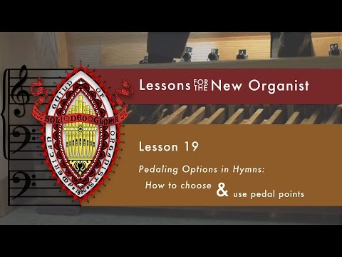 Lesson 19 Choosing and Using a Pedal Point