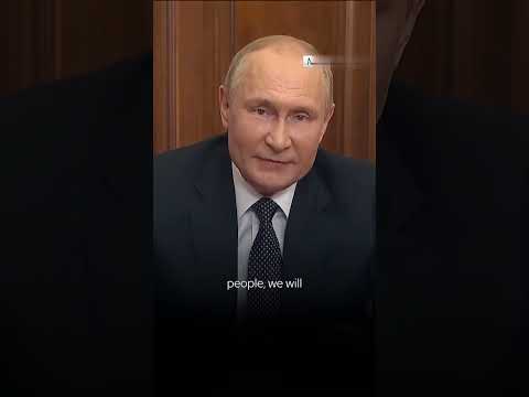 Vladimir Putin says he is not bluffing.