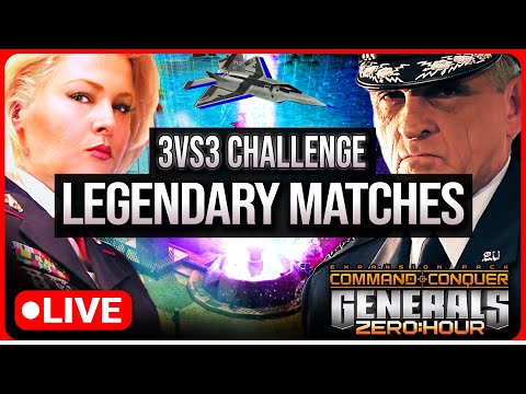 $180 3v3 Challenge: ExCaL Fargo TumStep vs SiZe Marakar LiftTruck | C&C Generals Zero Hour