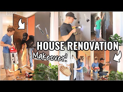 FRONT DOOR MAKEOVER!!👏🏼 MAJOR RENOVATION OF OUR ARIZONA FIXER UPPER Episode 20