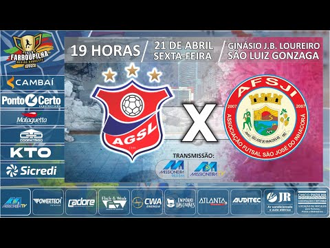 AO VIVO | Acompanhe AGSLx AFSJI | Taça Farroupilha - 5ª Rodada.