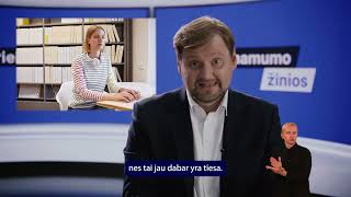 Prieinamumo žinios: Brailio raštu gali būti pateikta viešoji informacija (su gestų k.)