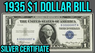 1935 $1 Dollar Bill Silver Certificate Blue Seal Complete Guide - How Much Is It Worth And Why?