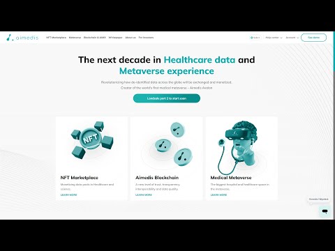 Aimedis - The next decade in Healthcare data and Metaverse experience