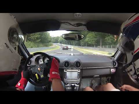 Porsche Cayman S 987 chasing M3 e92 - Nürburgring