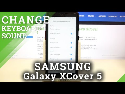 How to Turn Off Keyboard Sound in SAMSUNG Galaxy XCover 5 – Disable Keyboard Sounds