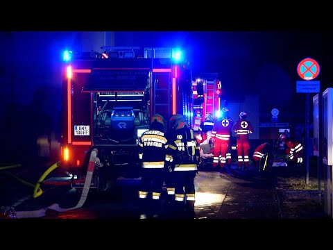 MEMA TV NEWS - Schwerverletzter bei Brand in Kapfenberg, 2 Katzen gerettet