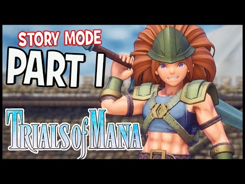 Trials of Mana Walkthrough Part 1 Duran Abs of Steel (Nintendo Switch)