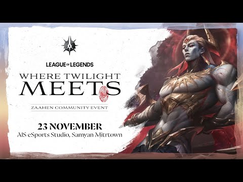 Zaahen Community Event: Where Twilight Meets [THE GAME ROOM]