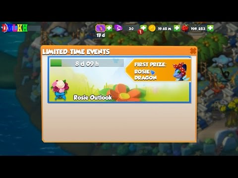 Dragon Mania Legends -Rosie Outlook Event Tier 2#3Game New Update LEVEL87