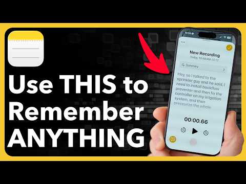 THIS Apple Notes Feature Helps You Remember ANYTHING!