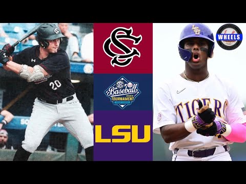 #6 South Carolina vs #3 LSU | SEC Tournament Round 2 (Double Elimination) | 2023 College Baseball