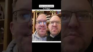 Love Your Voice in 7 Days Challenge — Before and After