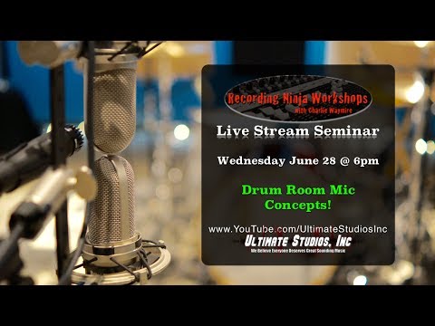 Recording Drums: Room Mic Concepts