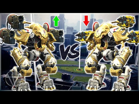 [WR] 🔥 Taran (buffed) VS Scourge (nerfed) - Comparison | War Robots