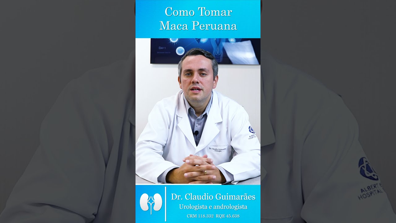 Como Tomar Maca Peruana | Dr. Claudio Guimarães