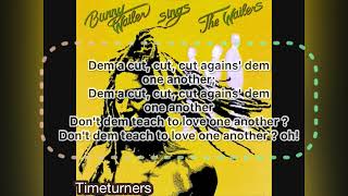 Hypocrites ,bunny wailer lyrics