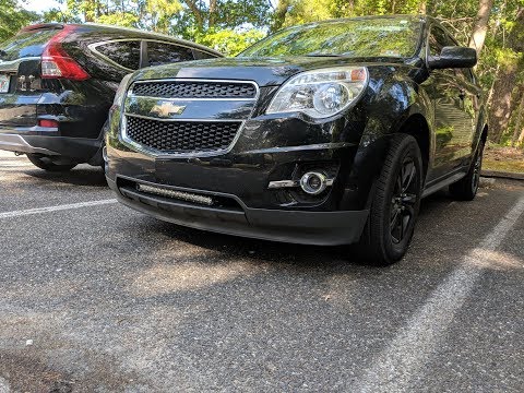 Nilight LED Bar Installed on Chevy Equinox