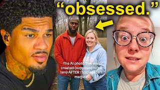 CRAZY White Woman Stalked Married Black Man & His Wife on TikTok CRAZY White Woman Stalked Married Black Man & His Wife on TikTok