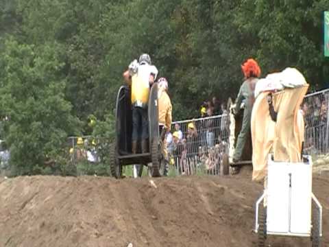 ZWARTE CROSS BEN HUR KLASSE ZAT  16 07 2011 CRASH  BAKKENIST WORDT VERGETEN DEEL 2
