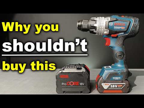Bosch Professional GSB 18V-1330CN Drill Test and Review (GSB 18V-150C)