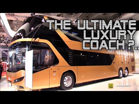 Thumbnail for 2020 Neoplan Skyliner 76-Seat Double Decker Luxury Coach - Exterior Interior Walkaround by Motorcycle, SEAT, Car, Vehicle