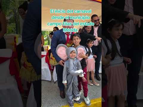 El inicio del carnaval desde el municipio campo Elias del estado Mérida