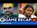 Aaron Rodgers Throws 3 TDs in Packers Win vs Washington | FULL Recap | CBS Sports HQ