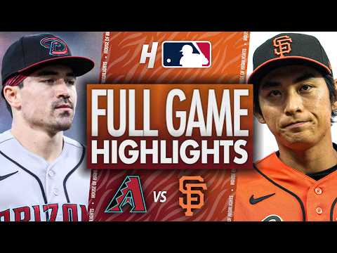 2026/8/28 國聯戰況 響尾蛇 vs 巨人 🔥 完整比賽精華 MLB (Arizona Diamondbacks vs San Francisco Giants - FULL GAME HIGHLIGHTS 🔥 August 28, 2026 MLB Season)