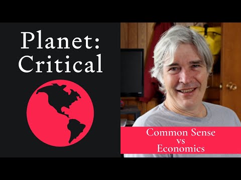 Common Sense vs Economics | Joshua Farley