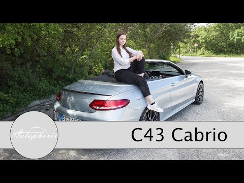 Mercedes-AMG C43 4MATIC Cabriolet Review / Fahrbericht / Sound (English Subtitles) - Autophorie