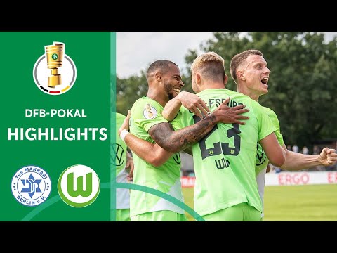 Wolves with a Goal-Festival! | TuS Makkabi Berlin vs. VfL Wolfsburg 0-6 | DFB-Pokal First Round